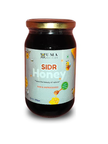 Sidr (Berry) Honey – Uma Bee Farm | Pure Raw Organic Honey | Natural, Unprocessed & Unpasteurized | Zero Additives | Premium Taste & Health Benefits